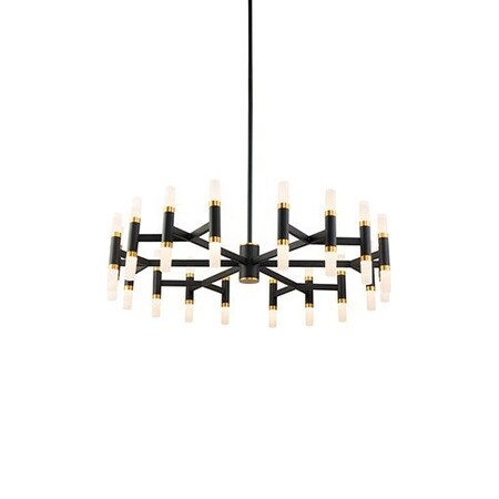 Kuzco Lighting Draven Black Chandeliers CH19733-BK